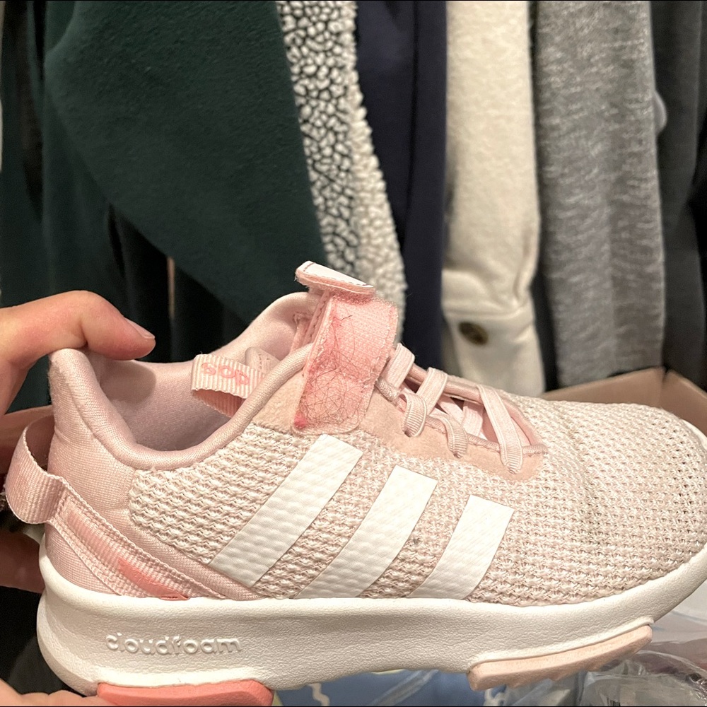Little girls tennis shoes - adidas